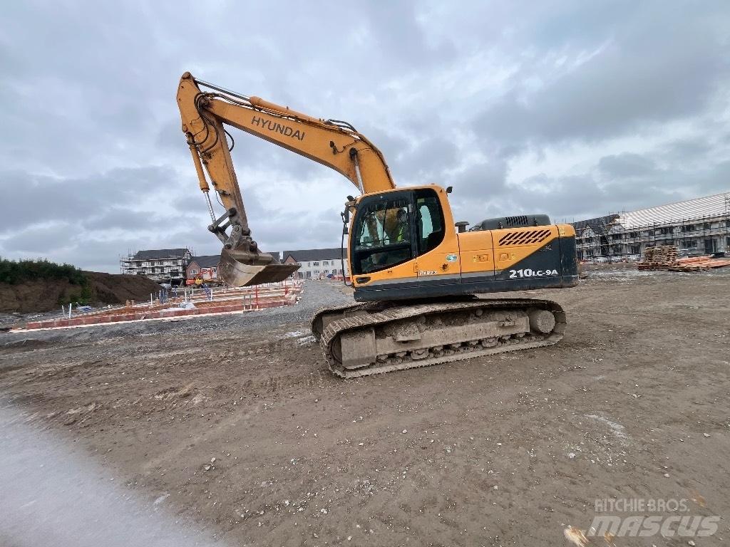 Hyundai Robex 210–9 Bagri goseničarji