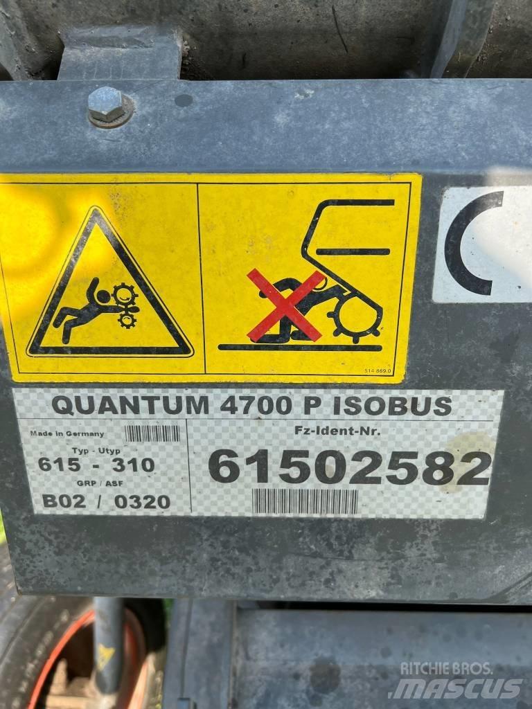 CLAAS Quantum 4700 P Samonakladalne prikolice