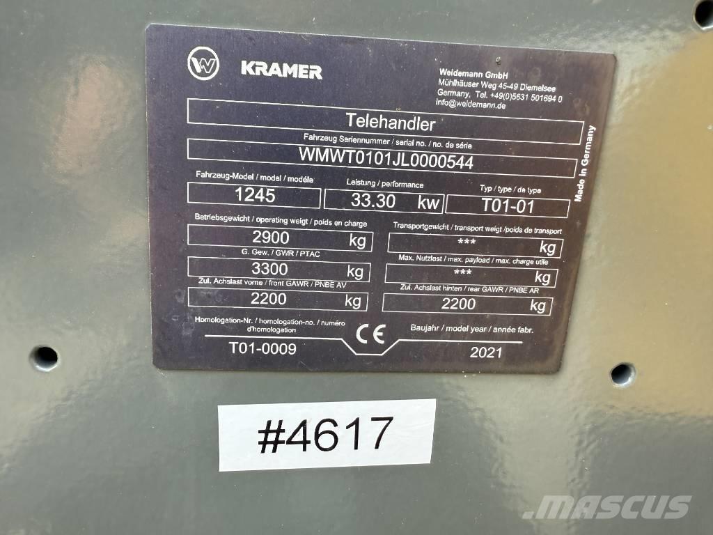 Kramer 1245 Teleskopski viličarji