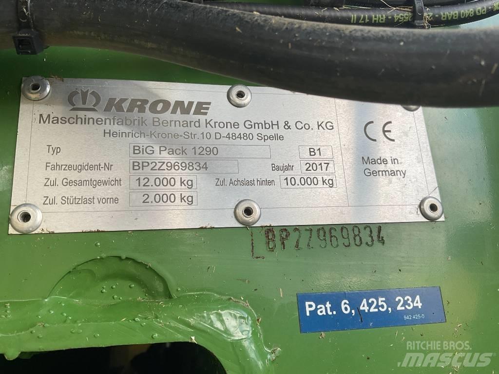 Krone BP1290 HS Balirke (kvadratne bale)