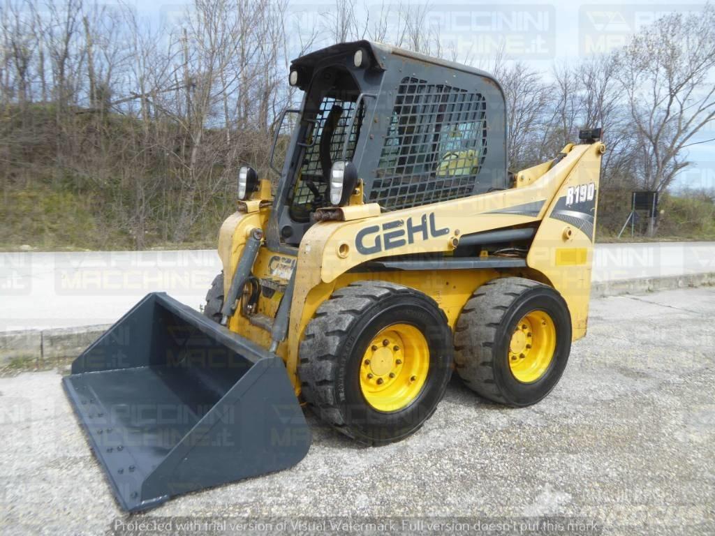 Gehl R190 HF Skid steer mini nakladalci