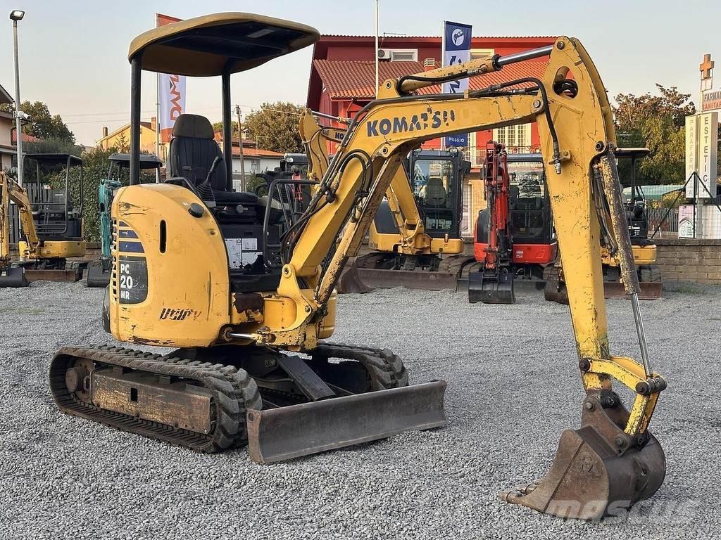 Komatsu PC20MR-2 Mini bagri <7t