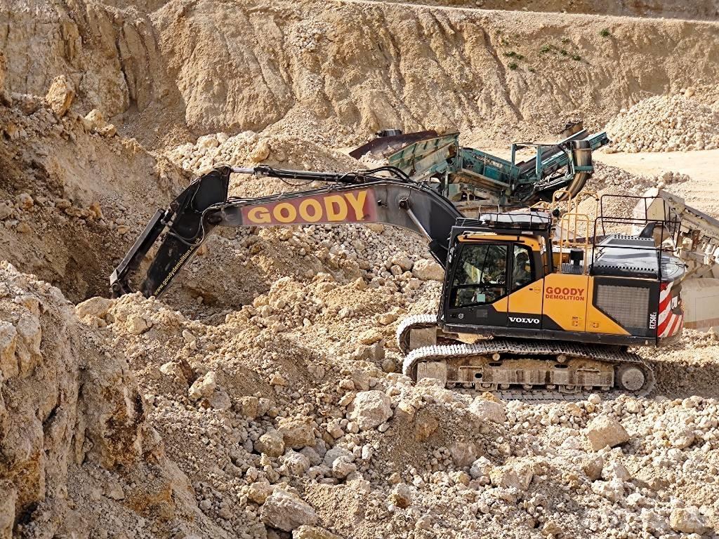 Volvo EC 250 EL Bagri goseničarji