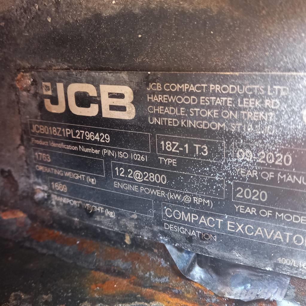 JCB 18 Z-1 Mini bagri <7t