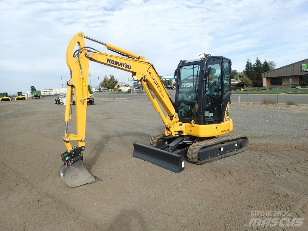 Komatsu PC35MR-5 Mini bagri <7t