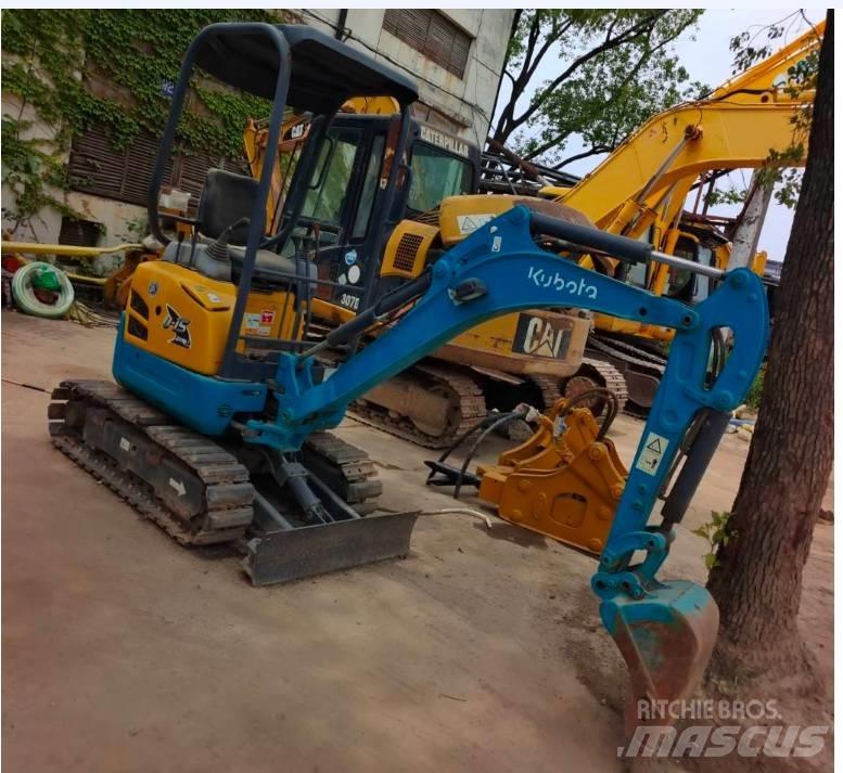 Kubota U 15 Mini bagri <7t