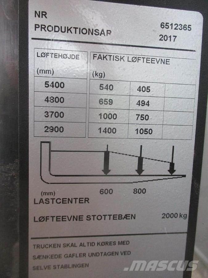 BT SPE 140L Ročni električni viličar