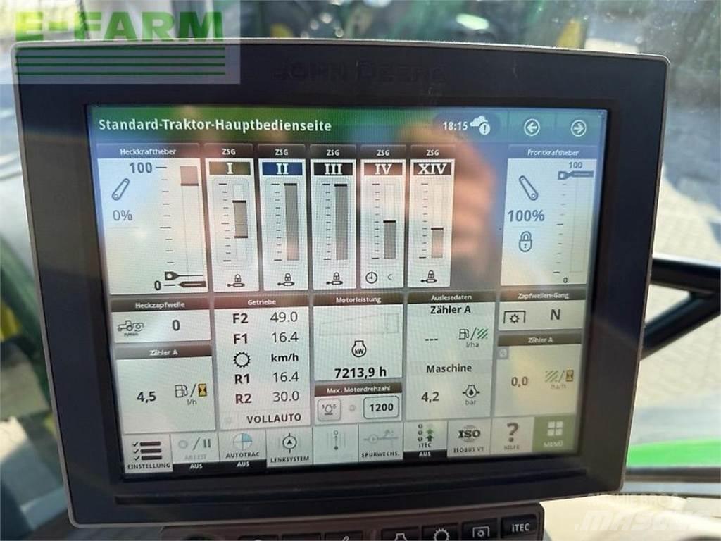 John Deere 6155r Traktorji