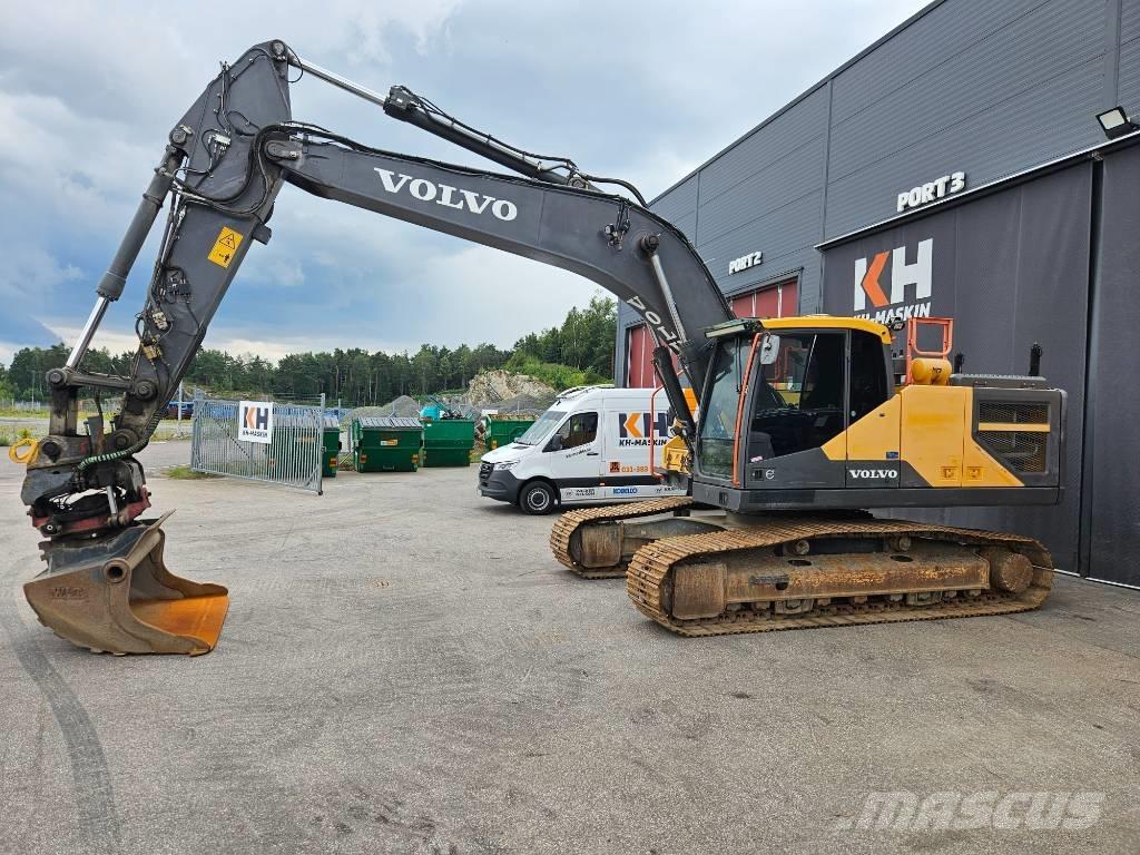 Volvo EC 250 EL Bagri goseničarji