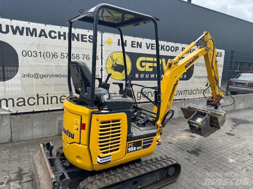Komatsu PC 16 R-3HS Mini bagri <7t