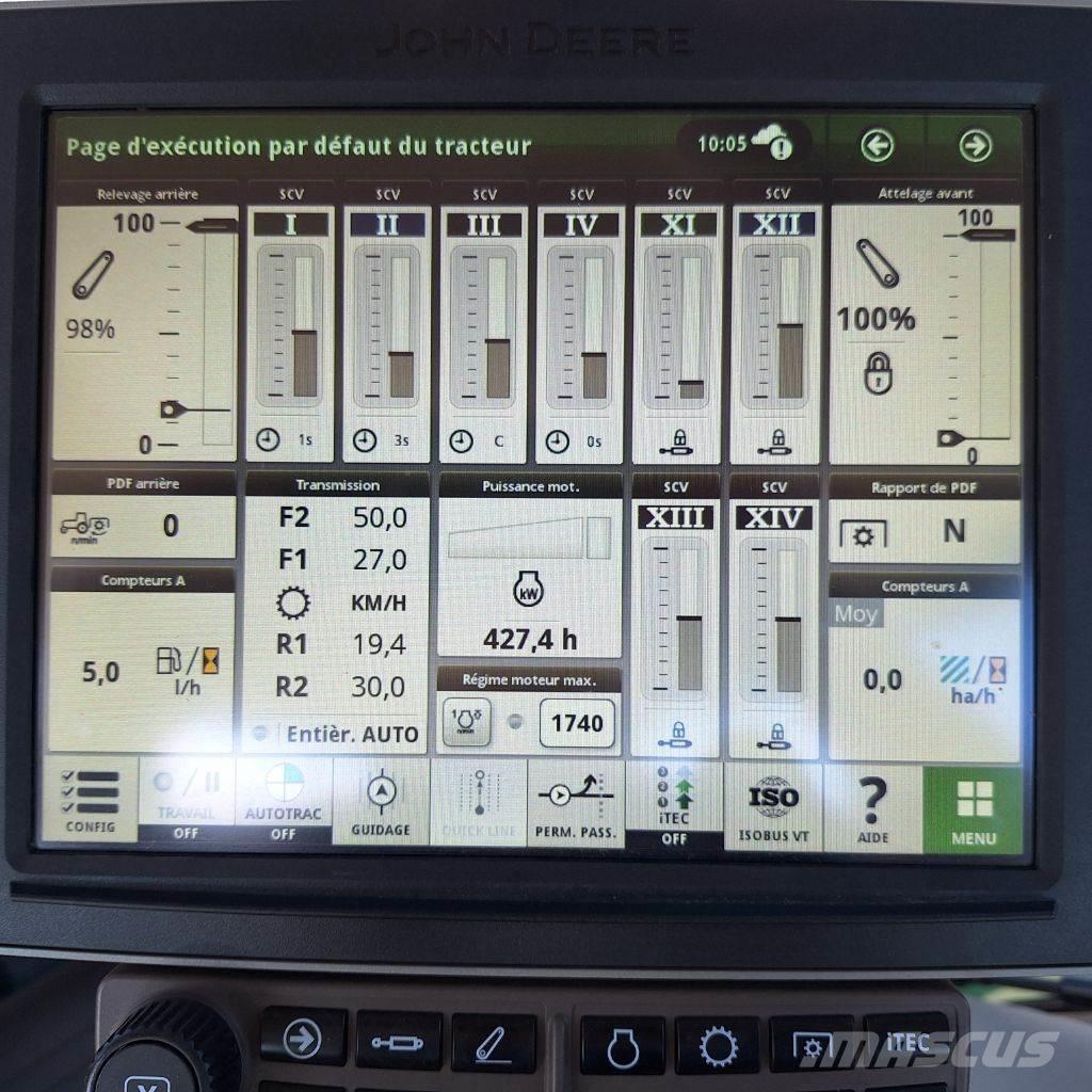 John Deere 6R155 Traktorji