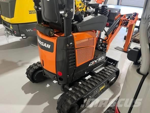 Doosan DX 10 Z Mini bagri <7t