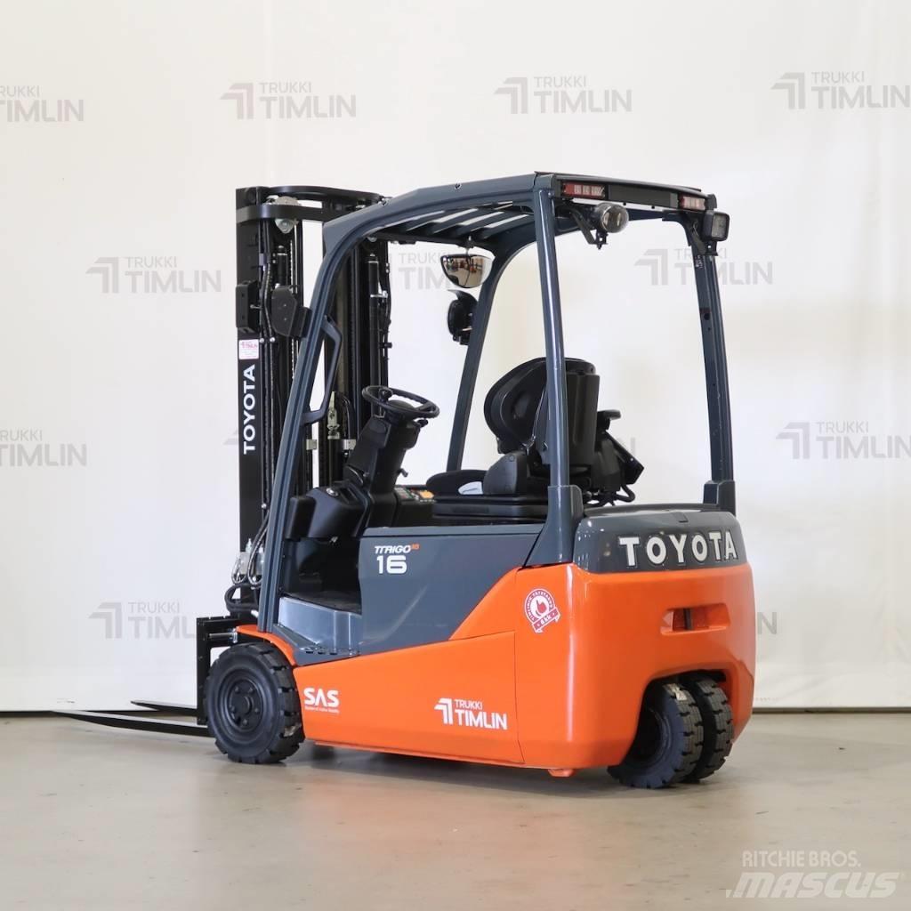 Toyota 8FBE16T Električni viličarji