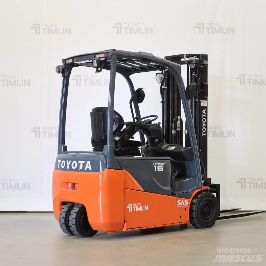 Toyota 8FBE16T Električni viličarji