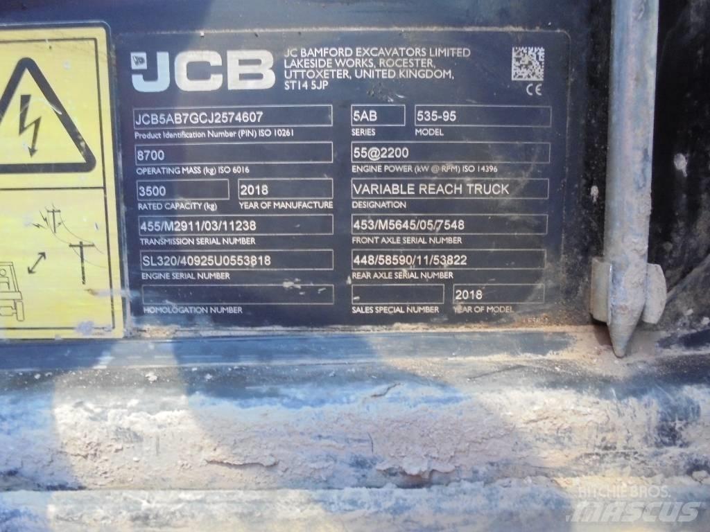 JCB 535-95 Teleskopski viličarji