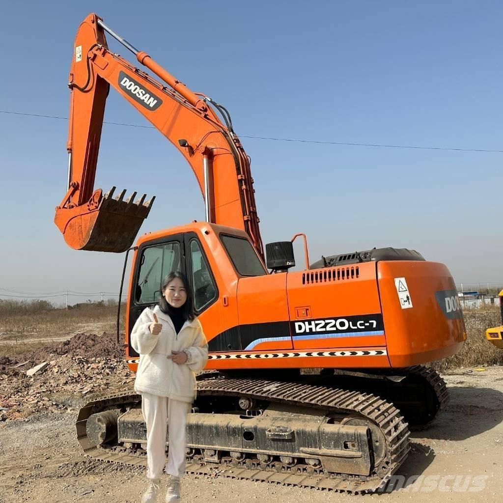 Doosan DH220LC-7 Bagri goseničarji