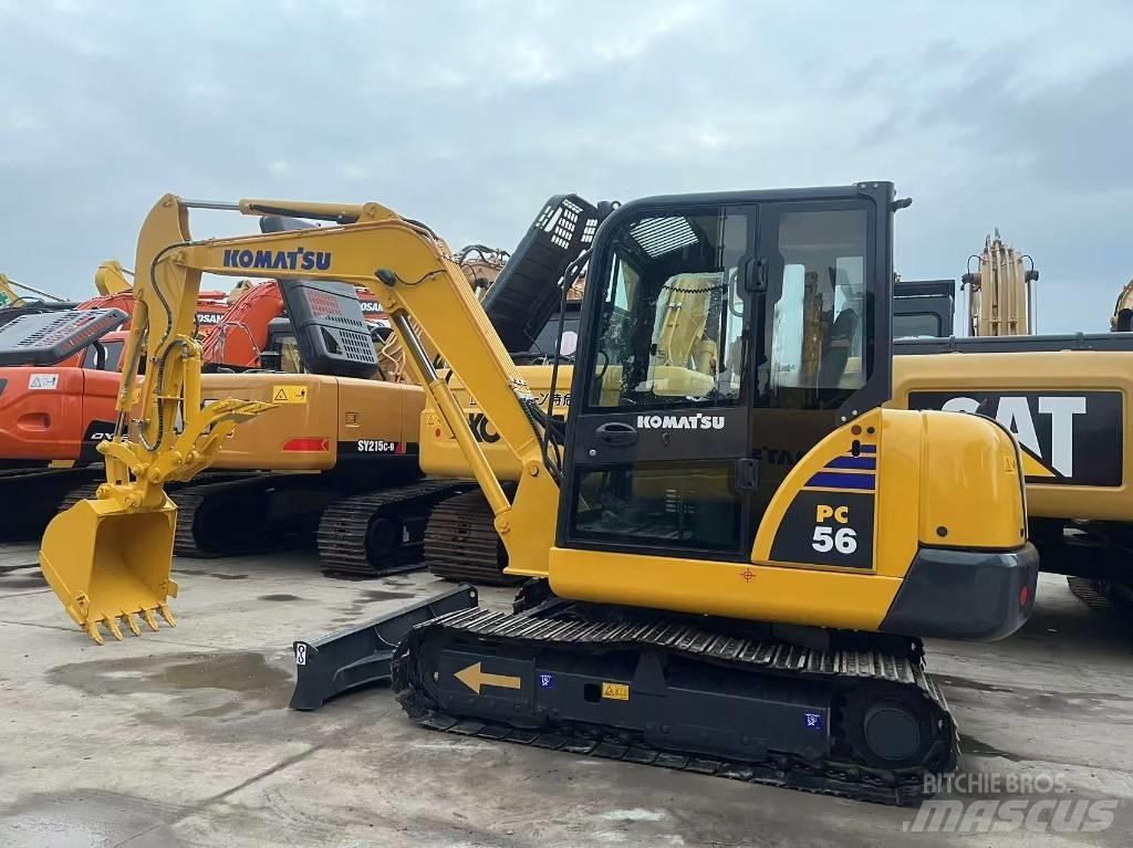 Komatsu PC 56 Bagri goseničarji