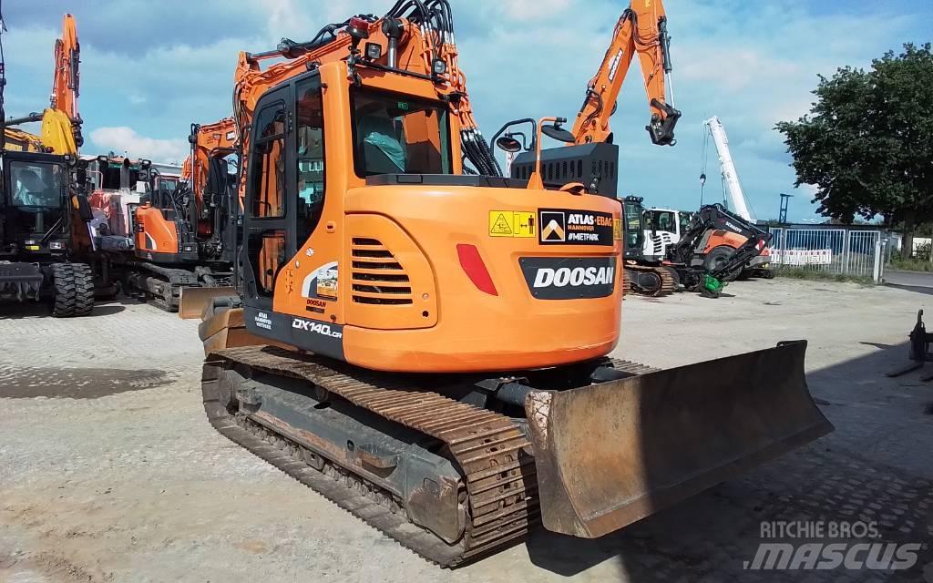 Doosan DX140LCR-5 Bagri goseničarji