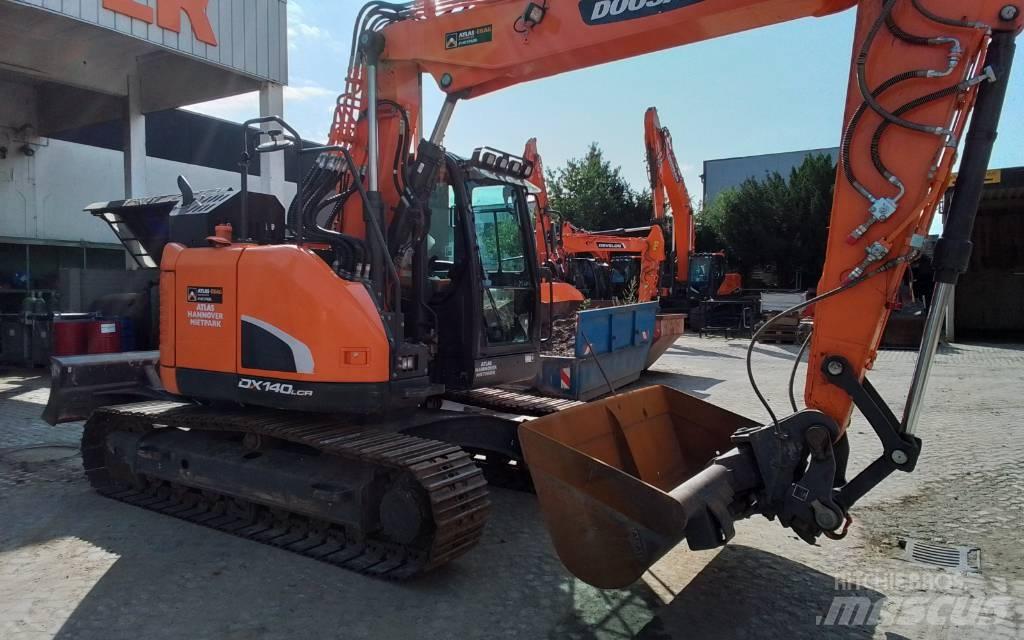 Doosan DX140LCR-5 Bagri goseničarji