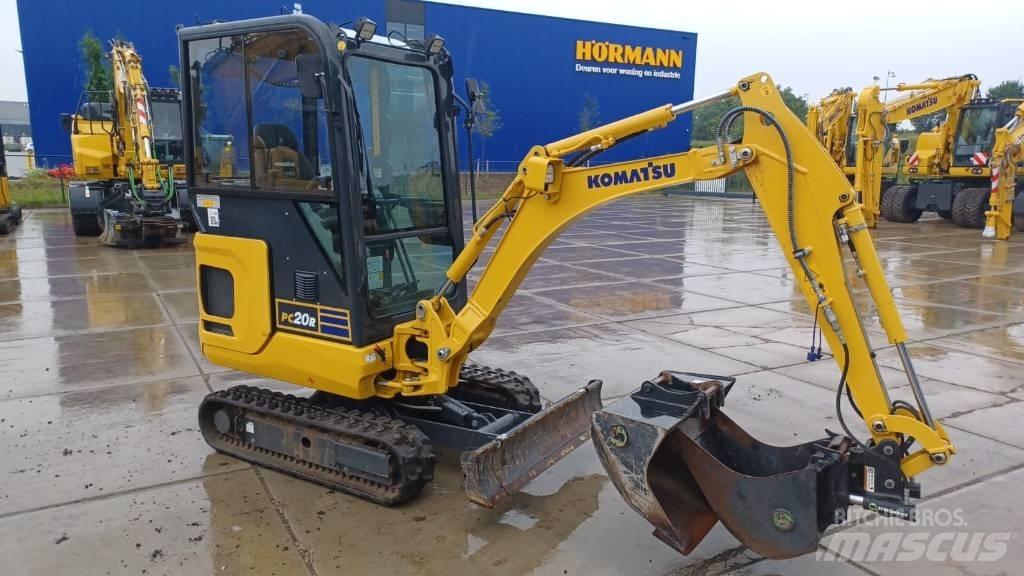 Komatsu PC 20 MR-5 Mini bagri <7t