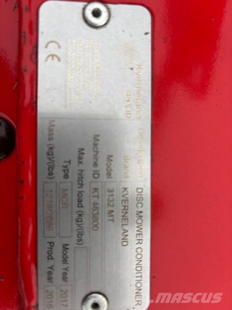 Kverneland 3132 MT Diskaste kosilnice