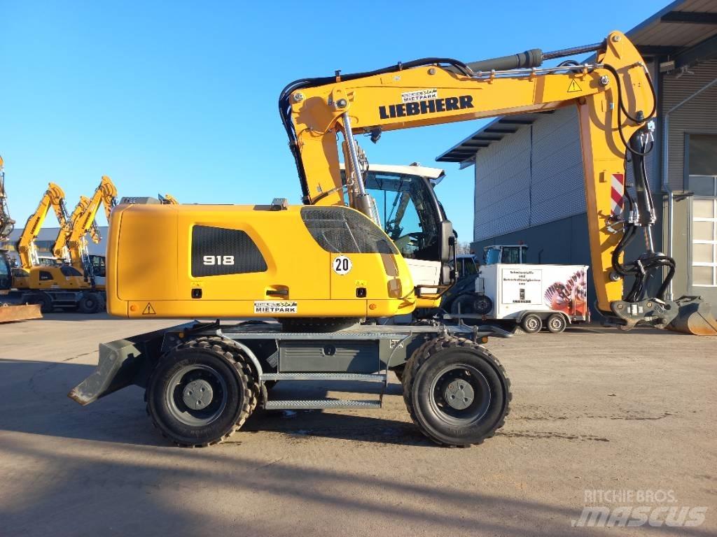 Liebherr A 918 G6.0 Bagri na kolesih