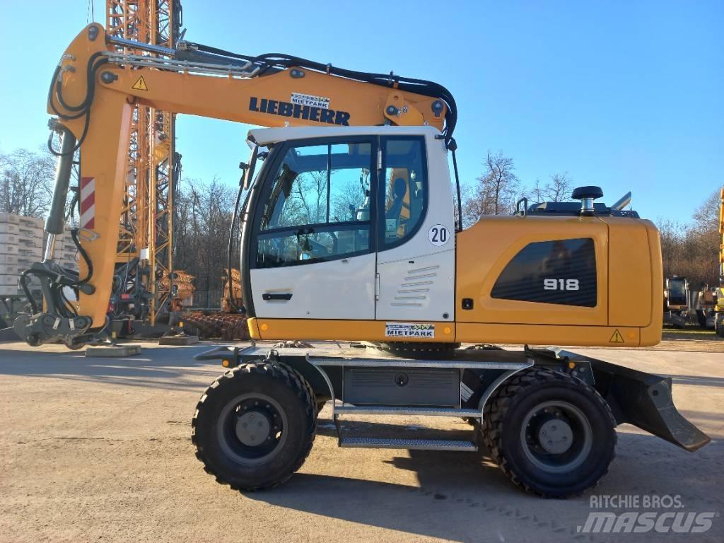 Liebherr A 918 G6.0 Bagri na kolesih