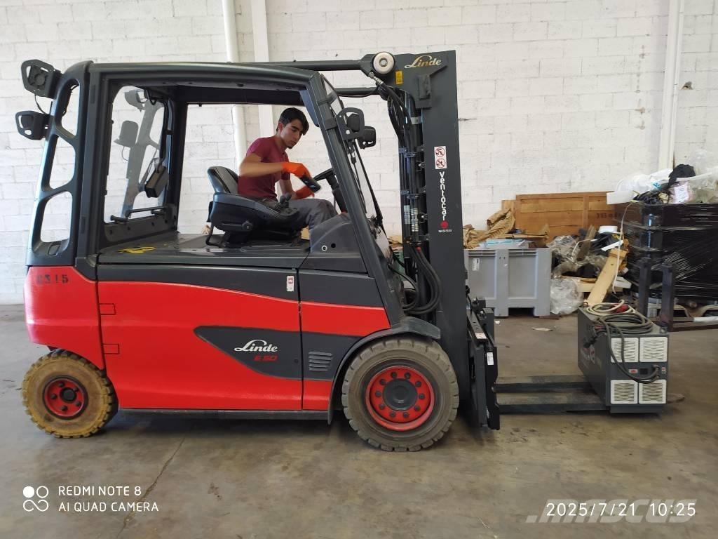 Linde E50/600 L Električni viličarji
