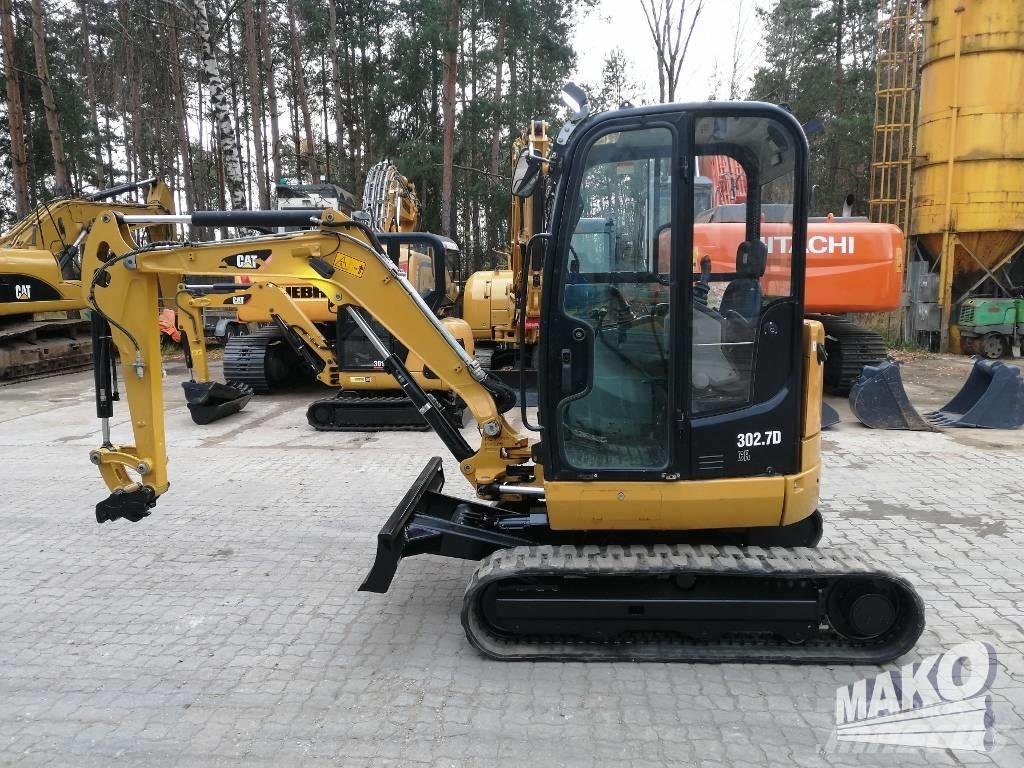 CAT 302.7 D CR Mini bagri <7t