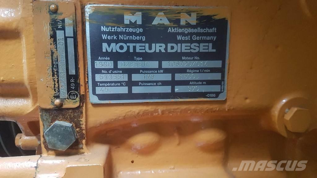 MAN D2866-TE USED Gradbeništvo - drugo