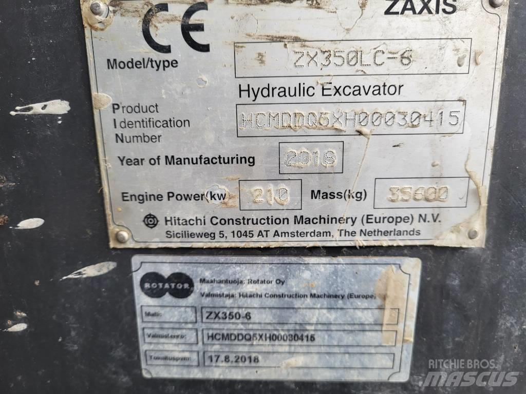 Hitachi ZX 350 LC-6 Bagri goseničarji