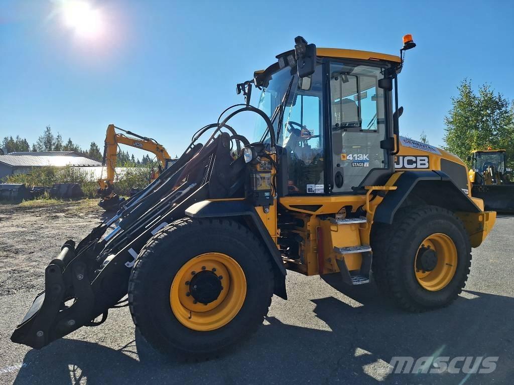 JCB 413 S Kolesni nakladalci
