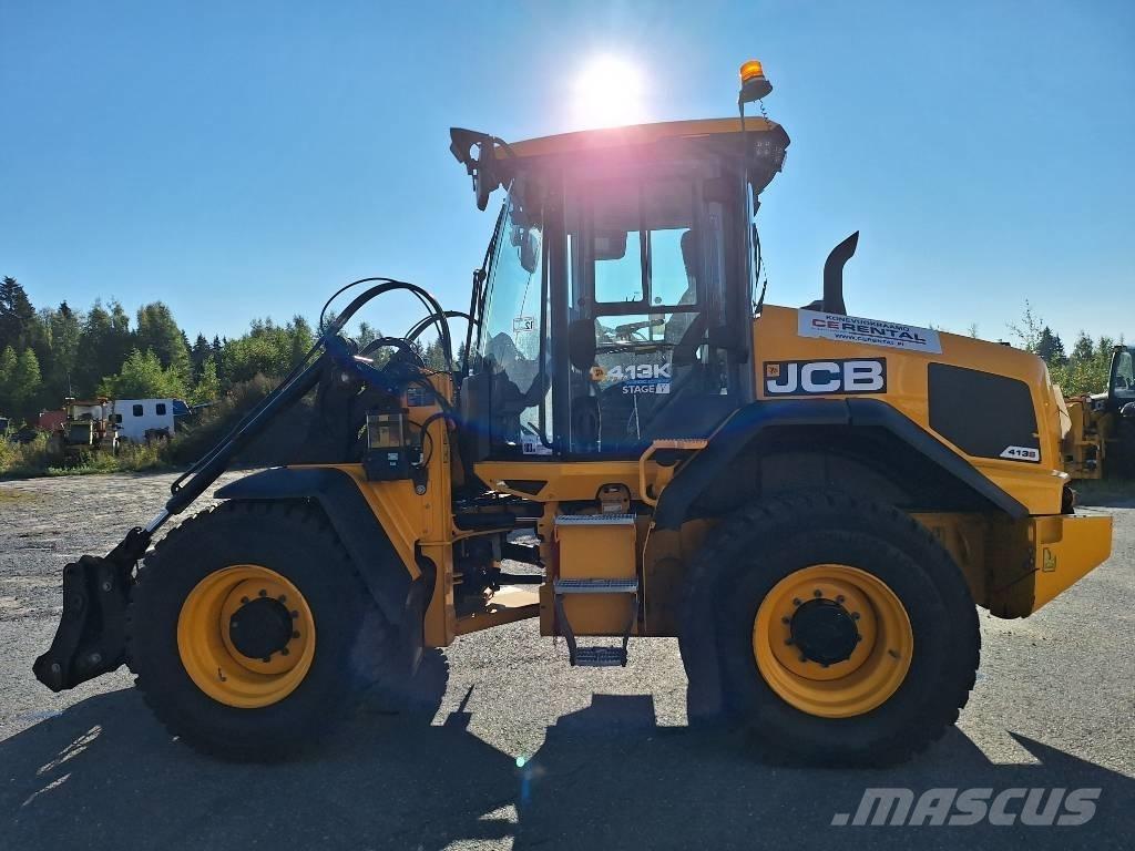 JCB 413 S Kolesni nakladalci