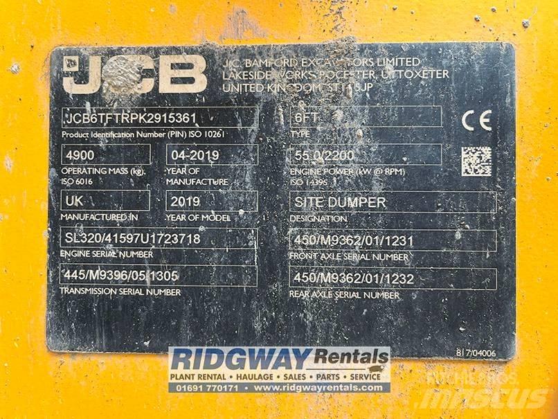 JCB 6 FT Ne cestni demperji