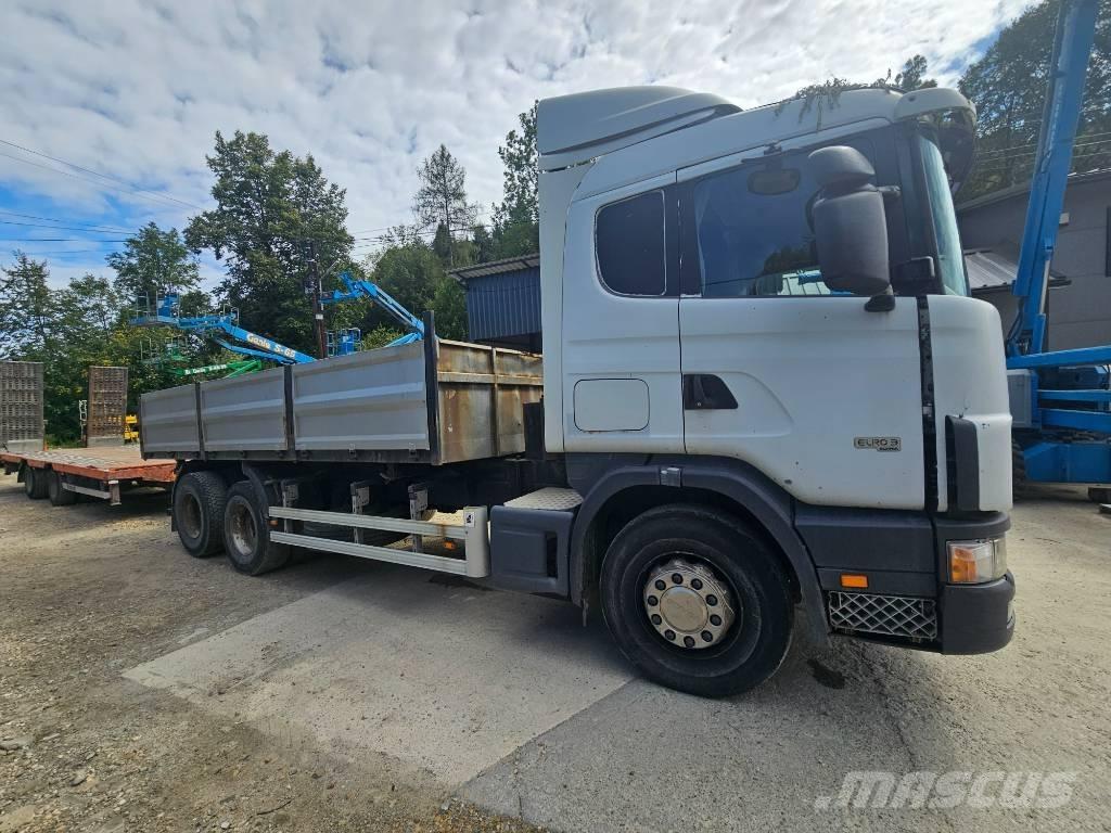 Scania 114 G 380 Tovornjaki s kesonom/platojem