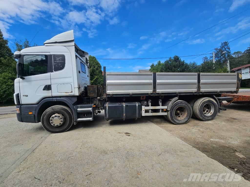Scania 114 G 380 Tovornjaki s kesonom/platojem