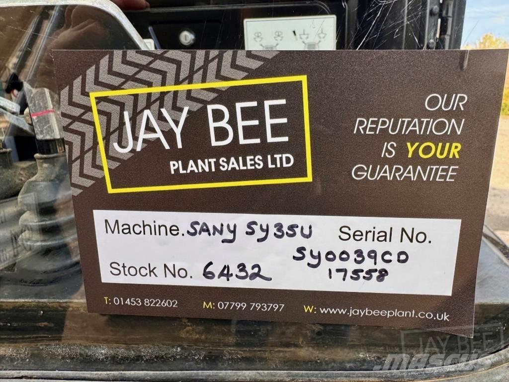 Sany SY 35 U Mini bagri <7t