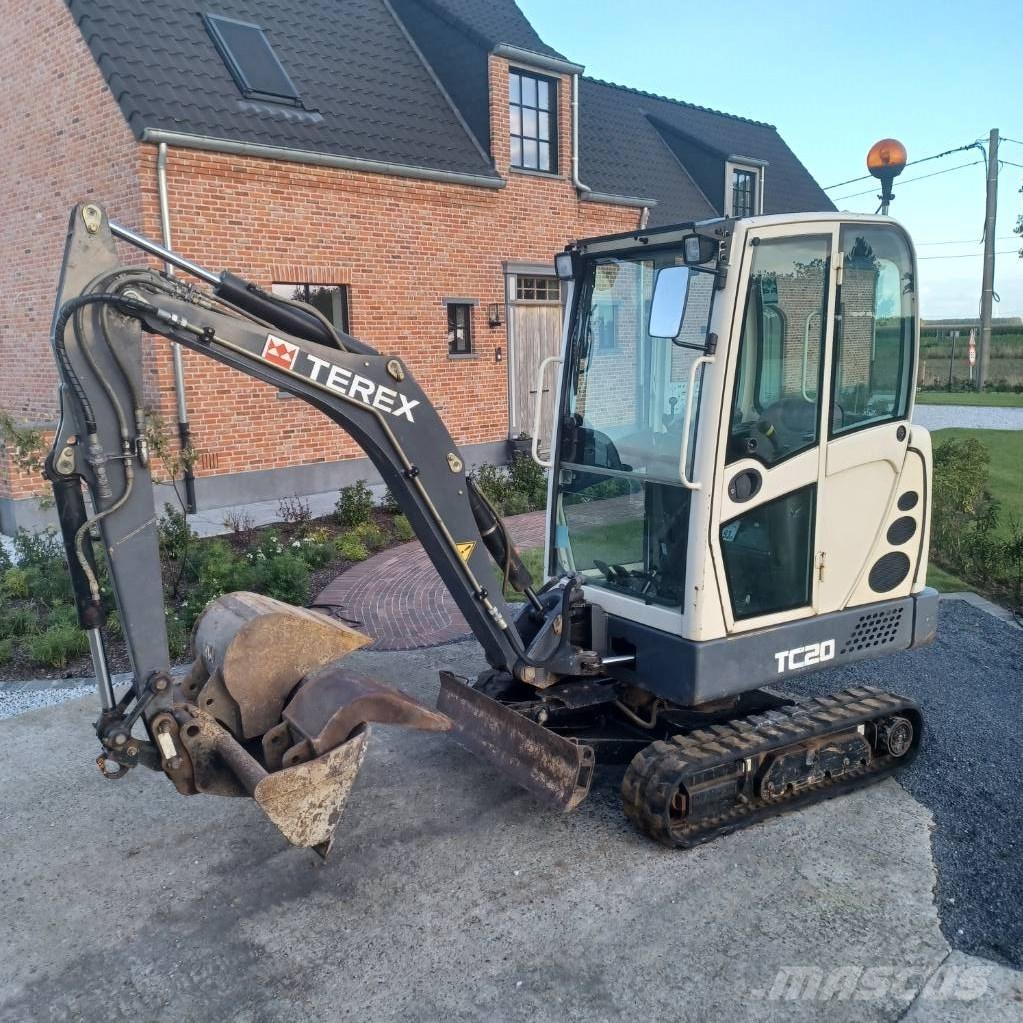 Terex TC 20 Mini bagri <7t