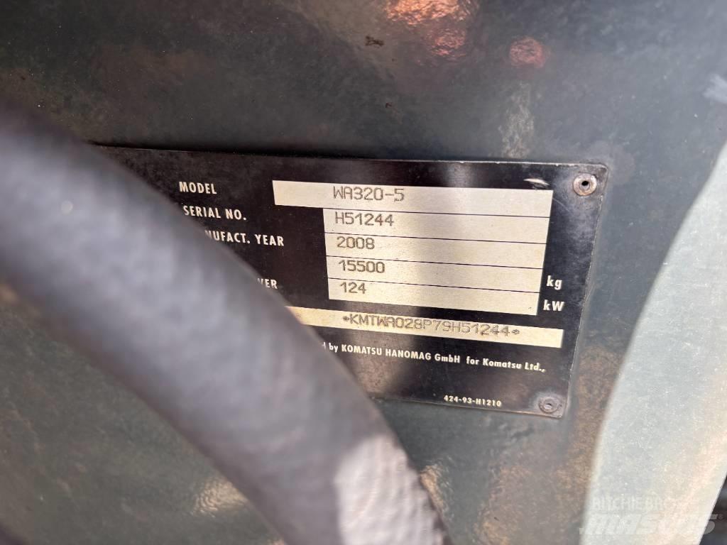 Komatsu WA 320-5 Kolesni nakladalci