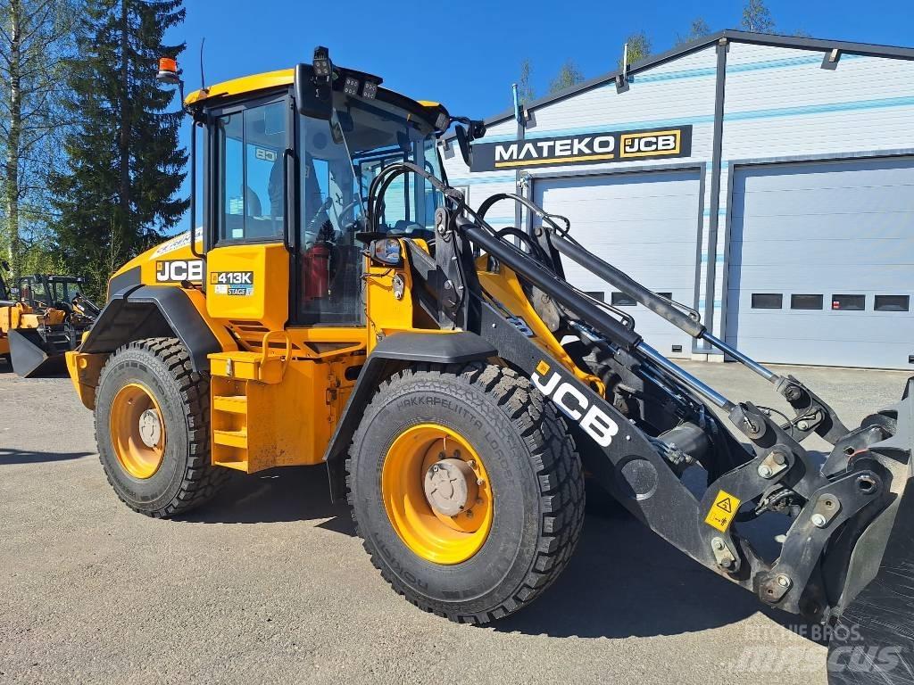 JCB 413 K SV NE Kolesni nakladalci