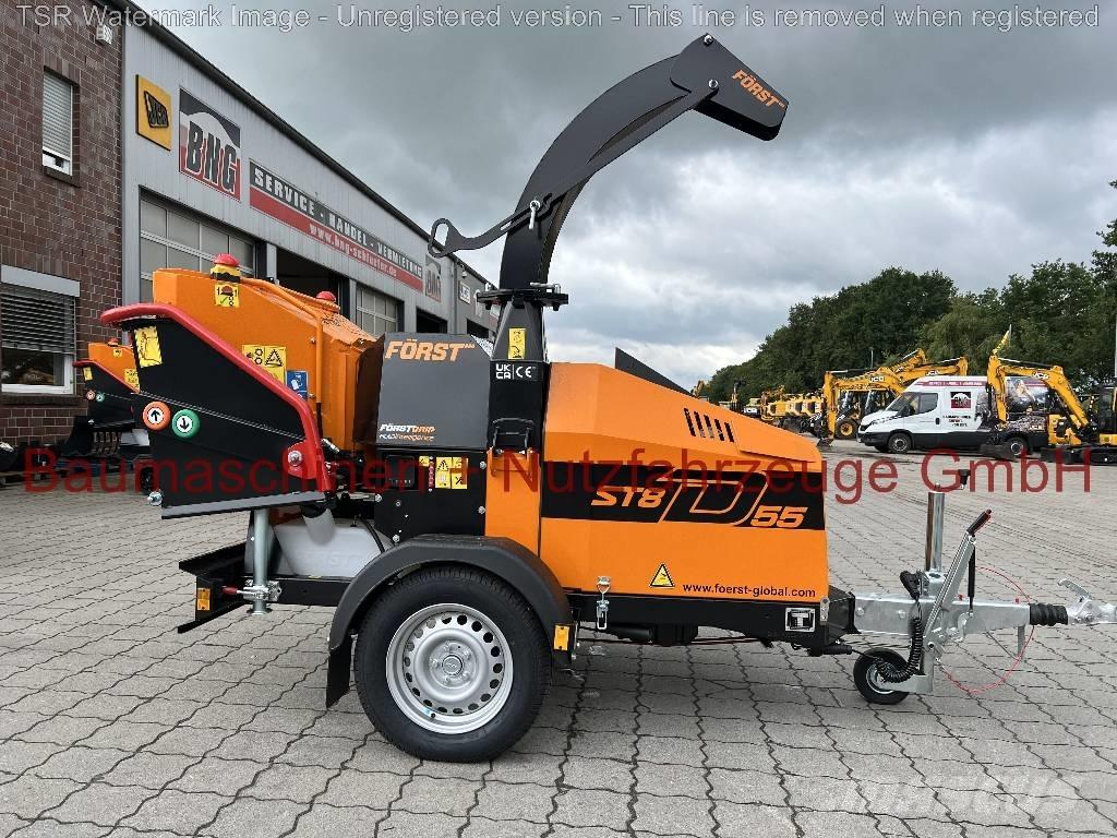  Först ST8D55 -Demo- Drobilci lesa