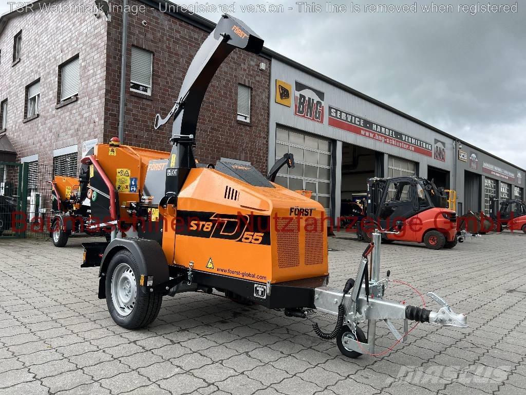  Först ST8D55 -Demo- Drobilci lesa