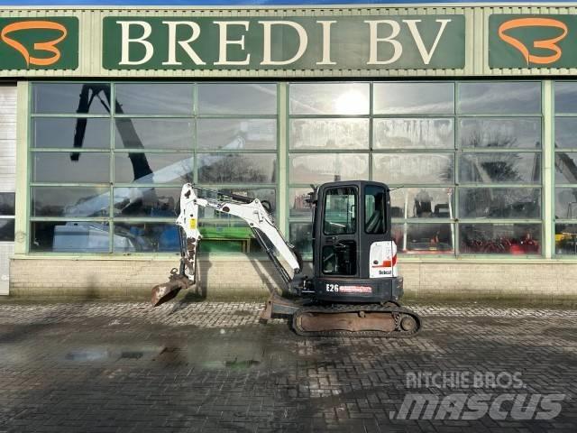 Bobcat E 26 EM Mini bagri <7t