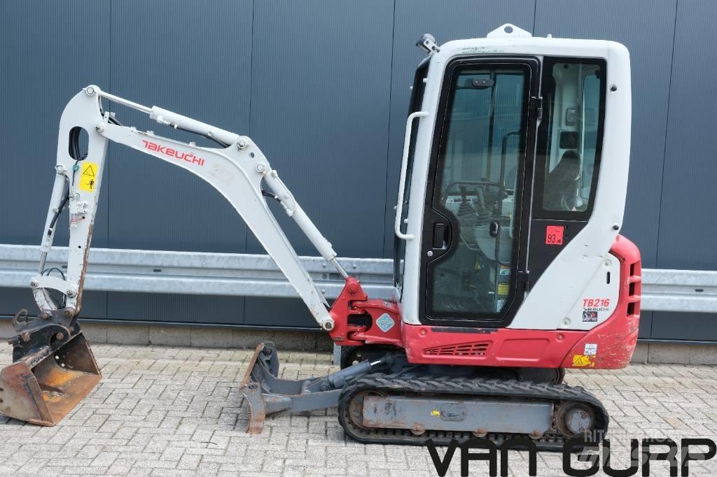 Takeuchi TB216 | 2018 Mini bagri <7t
