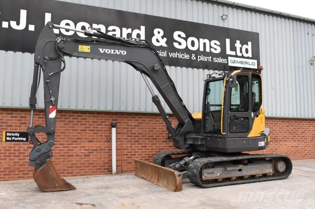 Volvo ECR 88 D Midi bagri 7t – 12t