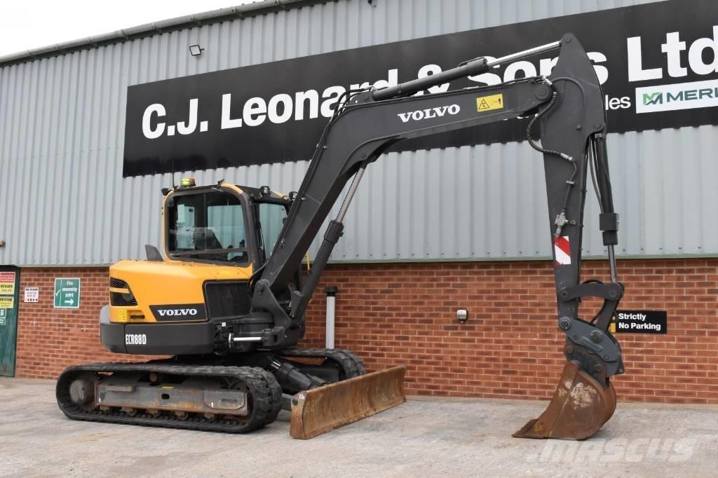 Volvo ECR 88 D Midi bagri 7t – 12t