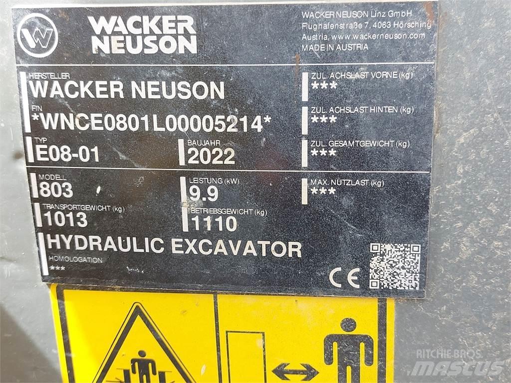 Wacker Neuson 803 Bagri goseničarji