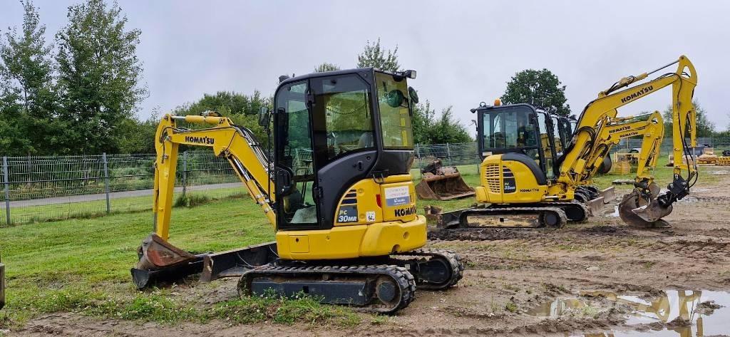 Komatsu PC 30 MR-5 Mini bagri <7t