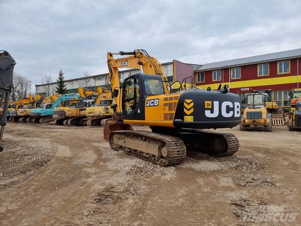 JCB JS 220 LC Bagri goseničarji