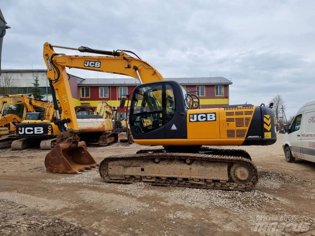 JCB JS 220 LC Bagri goseničarji
